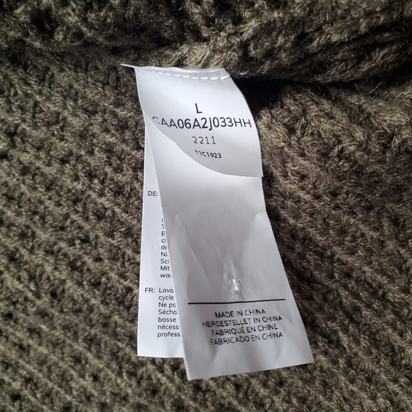 CUPSHE Knitted NWOT Long Sleeve Cardigan Sweater Sz L - Picture 7 of 7